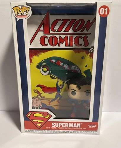 Funko Pop! Comic Covers Superman Action Comics #1 Vinyl Figure DC Universe