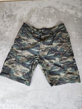 Dickies Temp-iQ Cooling Camouflage Cargo Shorts Cotton 12" Inseam Button Pockets