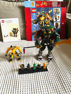 Lego Ninjago 71794 Loyds & Arin's Ninja Team Mechs kompl. 5 Figuren, Anleitung