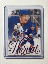 2025-26 UD Flair BO HORVAT Backcheck Purple Foil Image C Variant /199 #79