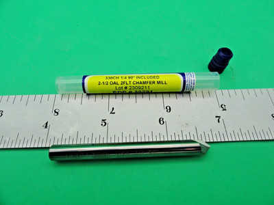 ULTRA TOOL 39291 330CH 1/4''90deg. CHAMFER MILL