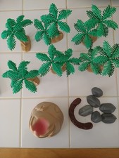 6 Animal Planet Dinosaur Palm Trees Toys R Us Lot Plastic Toys Wargaming Terrain