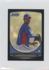 2013 Bowman Chrome Minis Black Refractor 25/25 Yohander Mendez #308 a8x