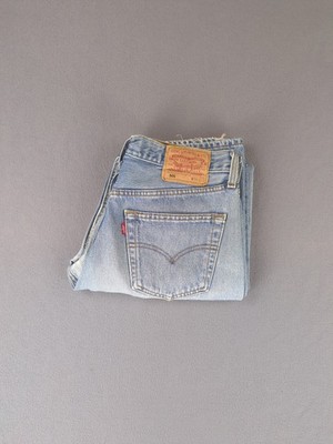 Levi's Jeans 501 Vintage 90s W33 L30 Blau Grunge Loose Baggy Skate