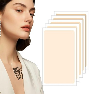 10 Pcs Invisible Tattoo Cover Up Patch Tattoo Concealer for Tattoos Scars