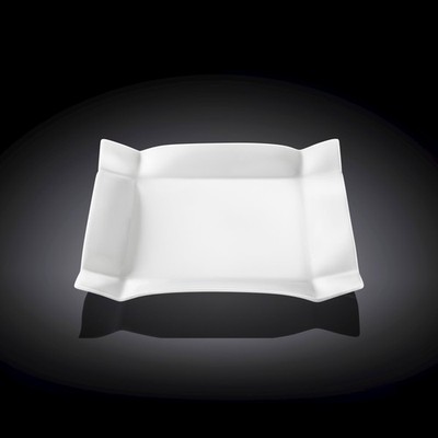 Wilmax Speiseteller, quadratisch, 25 x 25 cm, Emily Kollektion, WL-991232/A