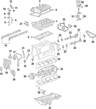 Genuine GM Engine Balance Shaft Chain 12595030