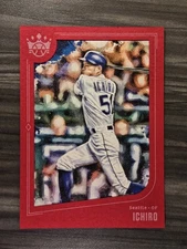 Ichiro Suzuki 2019 Panini Diamond Kings #80 Red Framed Seattle Mariners