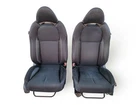 2011-2015 Honda CR-Z CRZ Bucket Seat Assembly Left/Right Set Cloth Black, OEM, D