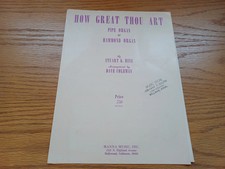 How Great Thou Art Pipe Organ Or Hammon Organ Stuart K Hine Dave Coleman