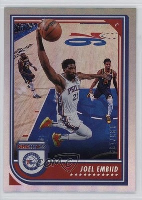 2022-23 Panini NBA Hoops Silver 193/199 Joel Embiid #30 1t44