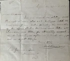 RARE 1877 Gen. W.S. Rosecrans ALS Letter: Lincoln, Civil War Spies & Clemency