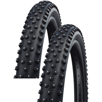 Pack of 2 Schwalbe Ice Spiker Pro Tire 29x2.25 Tubeless Folding Performance