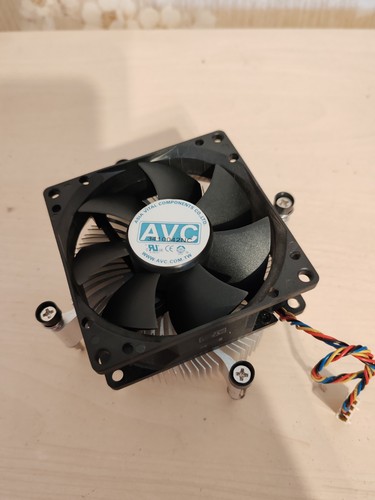 AVC  Lüfter für Intel Sockel 1150 1151 1155 1156 CPU Kühler 80mm 4pin gebraucht