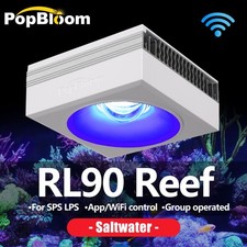 PopBloom RL90 WiFi Marine LED Aquarium Reef Light Full Spectrum Coral Reef Light