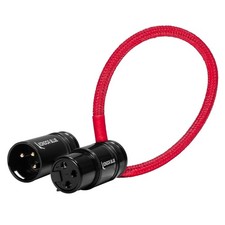 8 Straight Low Profile Right Angle XLR Cable for Cameras, Microphones, S...