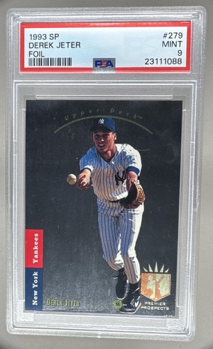 Derek Jeter 1993 SP #279 Foil Rookie RC PSA 9