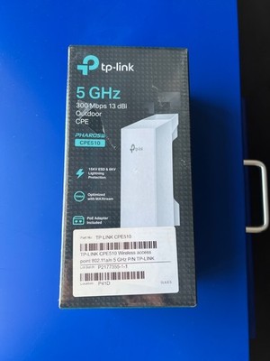 TP-Link CPE510 V3 Pharos 5GHz 13dBi Outdoor Wireless AP NEW SEALED PtP PtMP