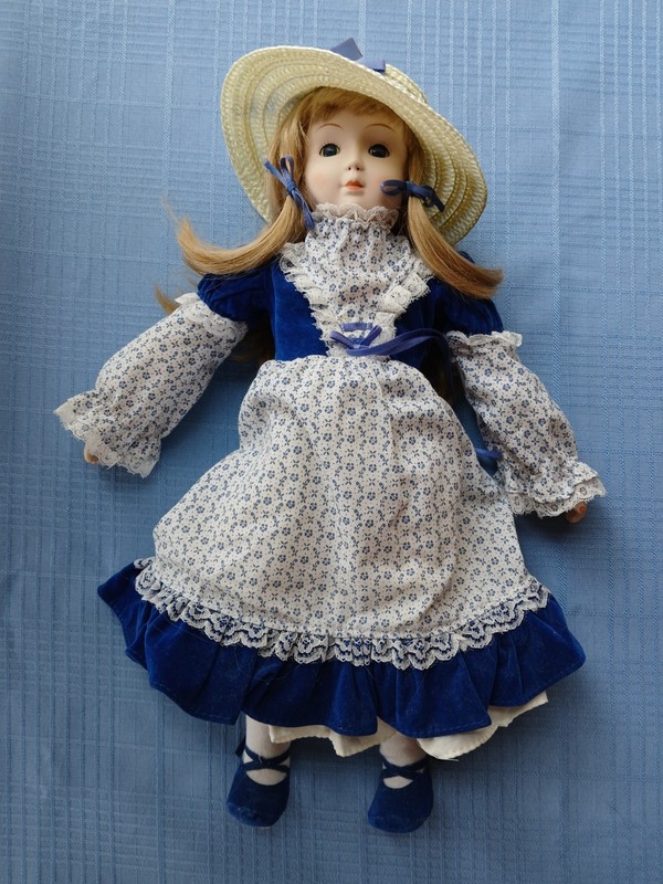Lillian * Yesterday's Children Collectible Porcelain Doll  by RUSS