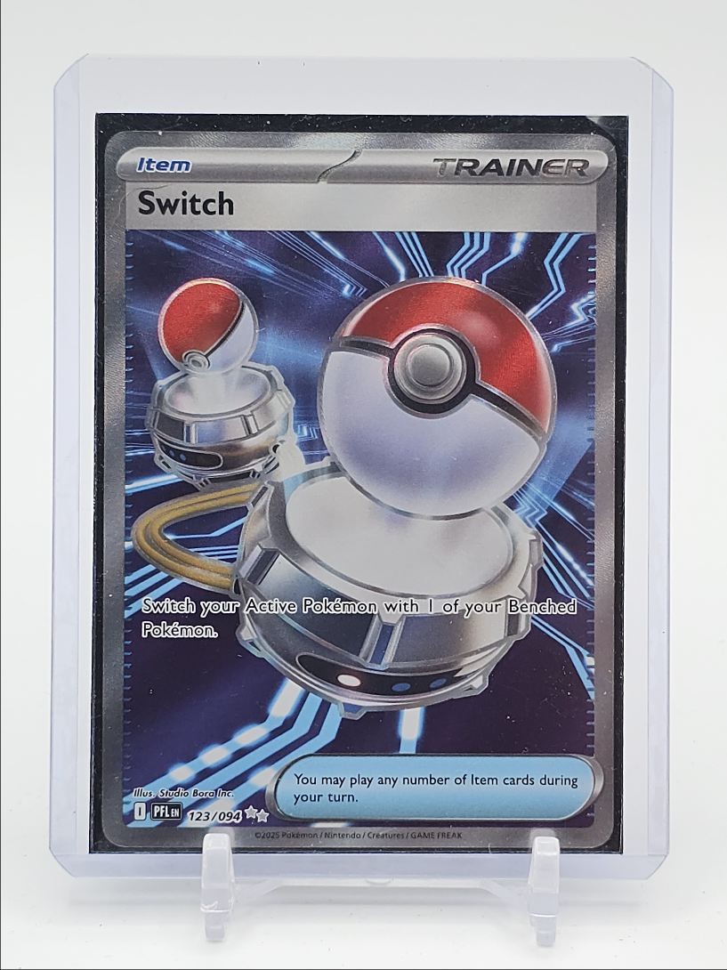 SWITCH 2025 POKEMON PHANTASMAL FLAMES ULTRA RARE B 123/094 Q5194