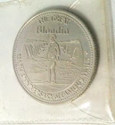 Vintage Trade Dollar 1979 The Great Blondin Walks Niagara Falls.