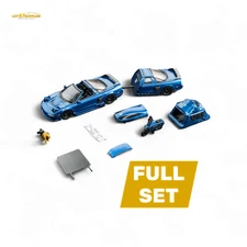 Findclassically NSX TRA - Transparent Blue FULL Set 1:64