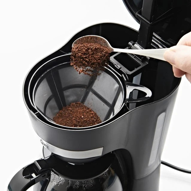 Filter Machine Price Quest Filter Coffee Machine 1.25L 750W Drip Coffee Maker Glass Jug ...