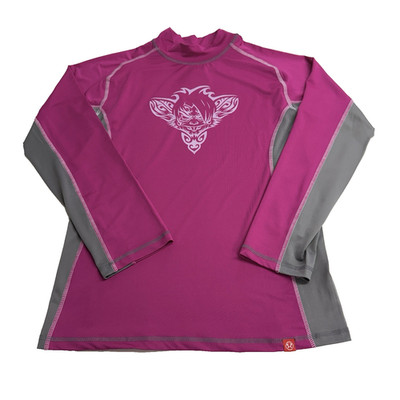 NEU SURF RATZ Damen hellrosa Mix Sweatshirt mit Stehkragen Medium