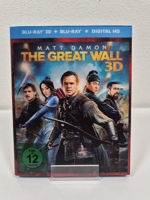 The Great Wall (3D Blu-ray + 2D Blu-Ray im Hologramm Pappschuber)