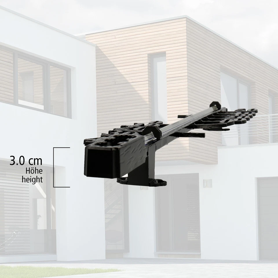 Metall Außenthermometer 41cm Innen Garten Thermometer Temperaturmesser Analog - Bild 3 von 4