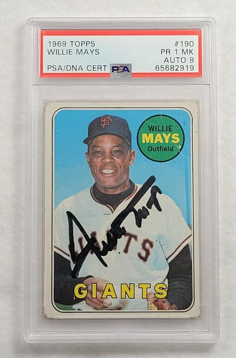 Willie Mays Baseball Card Value