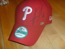 Jorge Alfaro Philadelphia Phillies Signed Hat   MLB Auth