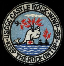 USCG Coast Guard Castle Rock WAVP-383 Patch NP-1