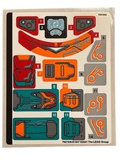 NEW LEGO  Sticker Sheet for Set 76194 - Tony Stark's Sakaarian Iron Man