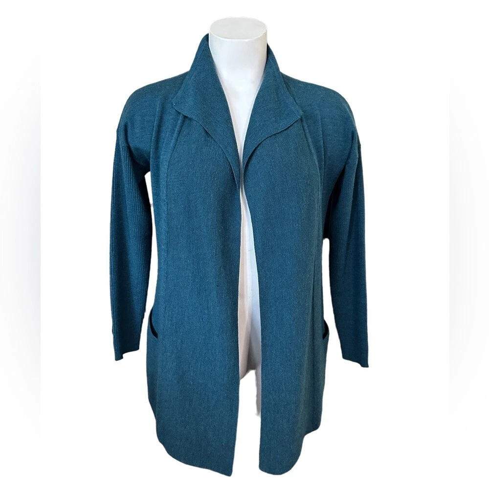 Max studio merino wool cardigan sale
