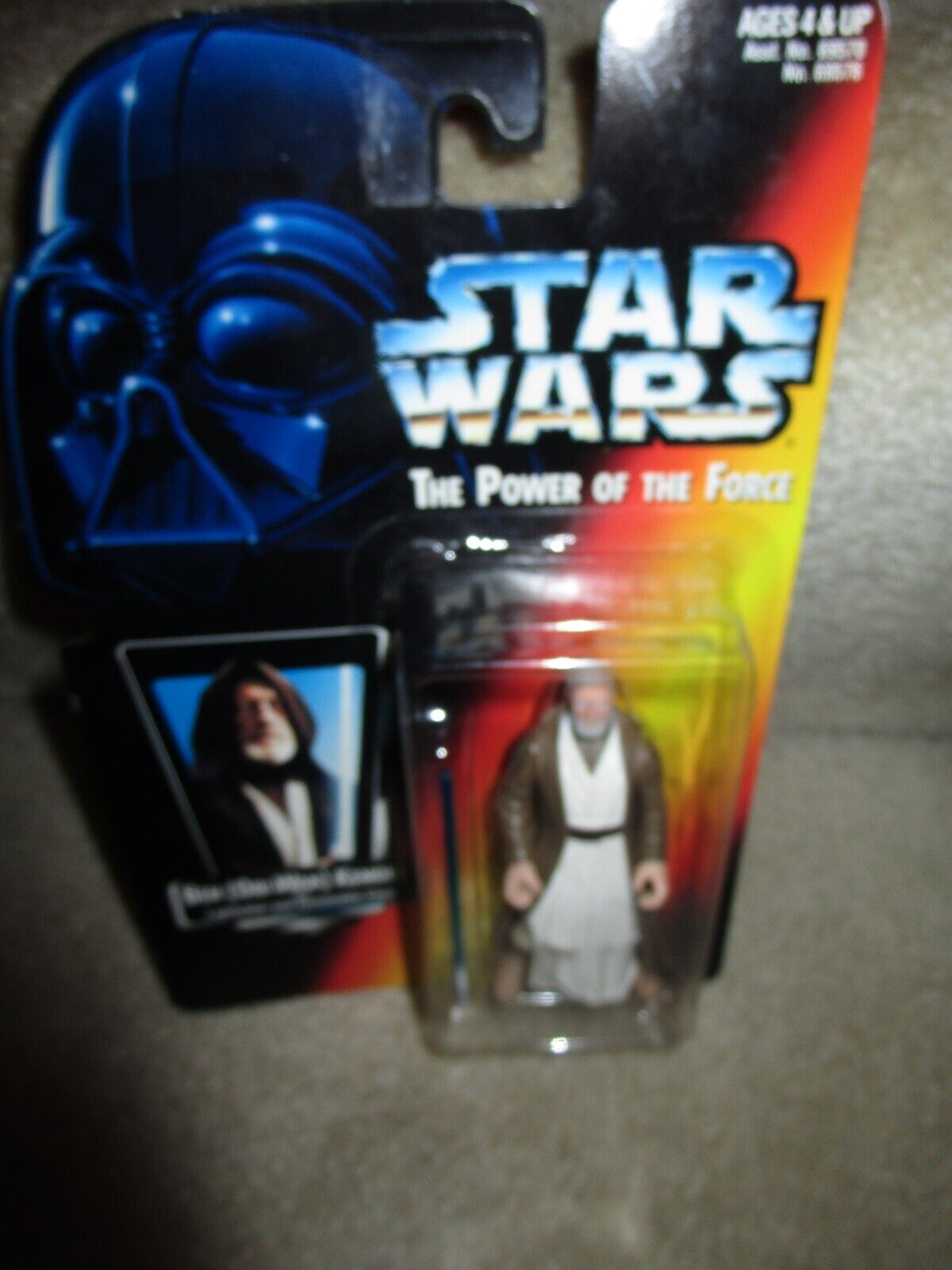 Kenner 1995 Star Wars The Power of the Force Ben Obi-Wan Kenobi Lightsaber New