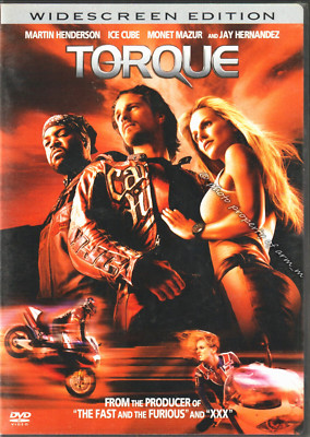Torque - Martin Henderson, Ice Cube (2004 PG-13 DVD) Very Good Coondition