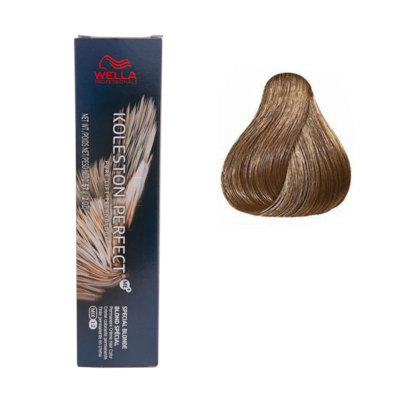 Wella Koleston Perfect ME+ Permanent Creme Haircolor - Medium Blonde 7/38 RN