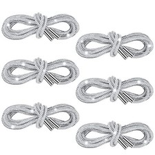 6Pack Rhinestone Shoelaces Shiny Bling Drawstring Cords Replacement for Sneakers