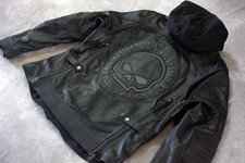 Harley Davidson Women's Auroral Ii Leather Jacket Hoodie 3in1 1w Xl 98011-21vw
