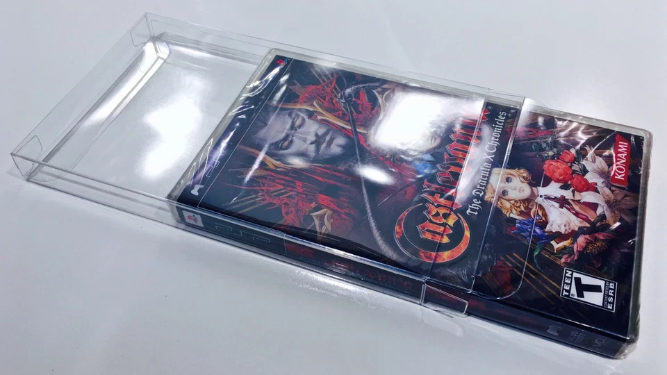 25 Box Protectors For PSP Video Games Clear Playstation Portable Cases Sleeves  - Image 2 of 4