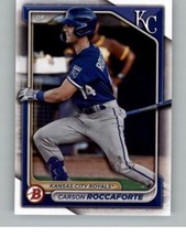 2024 Bowman Carson Roccaforte BP-33 Prospects Kansas City Royals