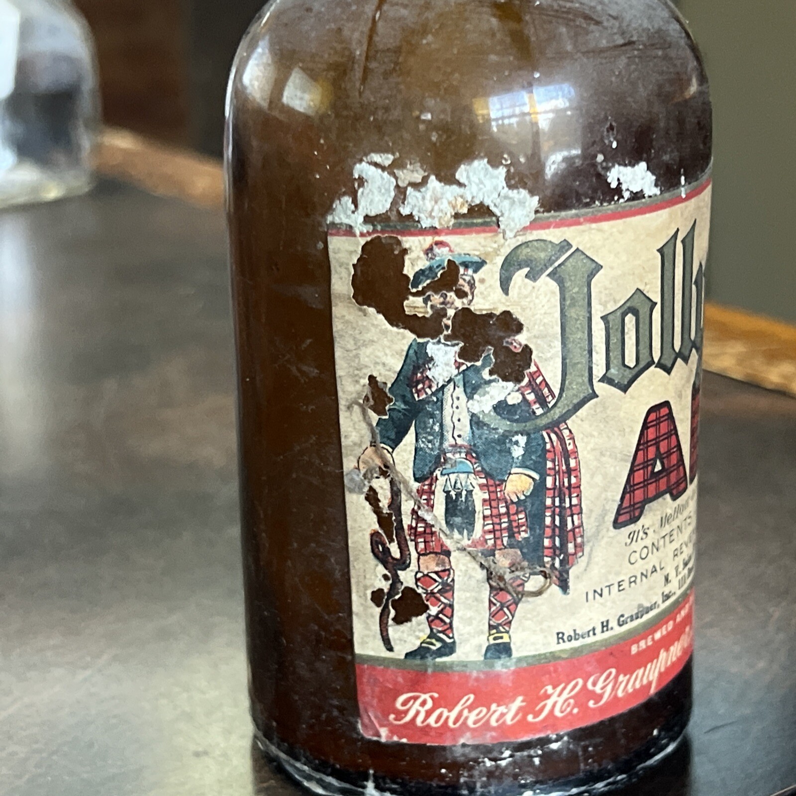 HTF Harrisburg Pa Jolly Scot Ale Bottle R. Graupner eBay