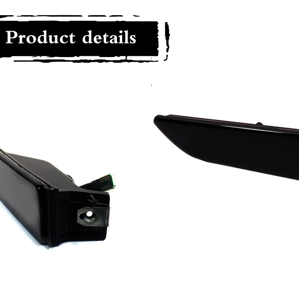 Luzes de estacionamento indicadoras laterais de LED branco fumê Ford Fusion 2010-12 - Imagem 4 de 4