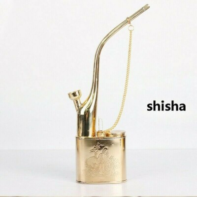Legierung Rauchen Pfeife Hookah Tabak Zigarette Doppelfunktion Shisha Filter