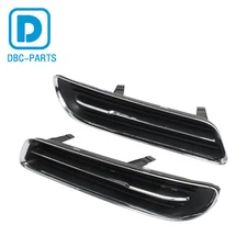 Set of 2 Front Fog Light Cover Trims Fit for Chrysler 300 2011 2012 2013 2014