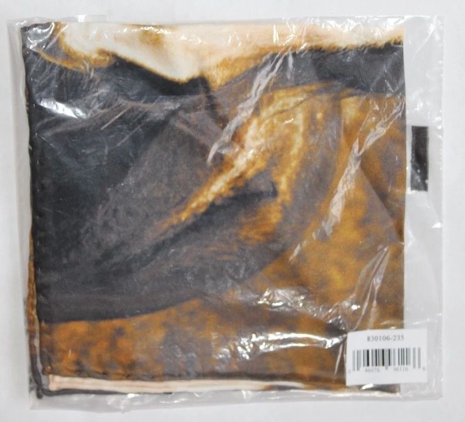 Cuadrado de bolsillo Hipster para hombre - estampado de caballo salvaje ecuestre de 14" 100 % seda Foto 3 de 4