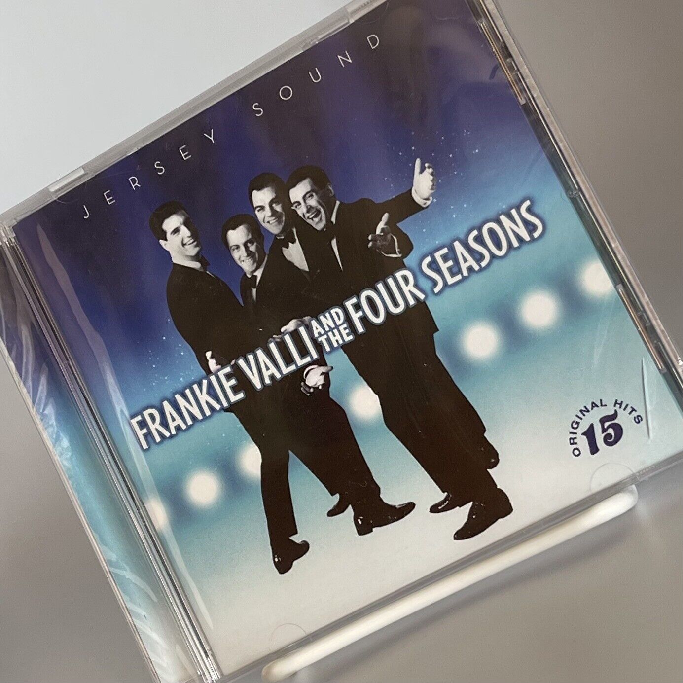 FRANKIE VALLI AND THE FOUR SEASONS Jersey Sound CD 15 Original Hits NEW