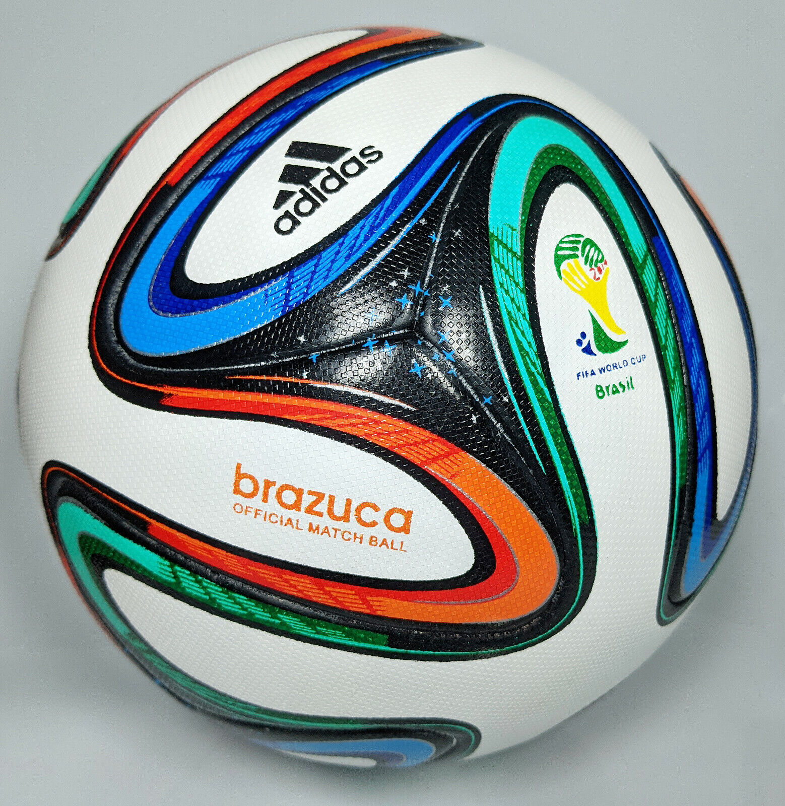 ADIDAS BRAZUCA SOCCER MATCH BALL CUP 2014 SIZE 5 REPLICA | eBay