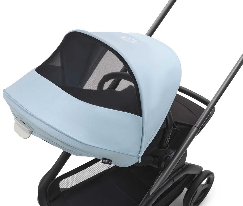 Bugaboo Dragonfly Complete Pushchair Graphite/Midnight Black/Skyline Blue - Image 3 of 4